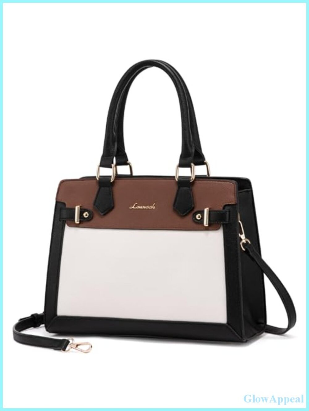 PU Leather Satchel Handbag Tote Shoulder Bag Women
